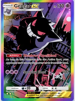 Gengar Pocket Non Holo Pokemon Card VMAX EX GX ACG V Star - Image 1