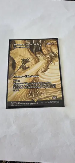 Dragon of Mount Gulg - Ancient Copper Dragon (Showcase) - FINAL FANTASY MTG NM - Image 1