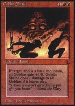 Goblin Shrine - The Dark # MTG Magic The Gathering - Image 1