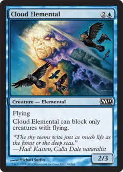 Cloud Elemental - Magic 2011 (M11) #50/249 MTG Magic The Gathering - Image 1