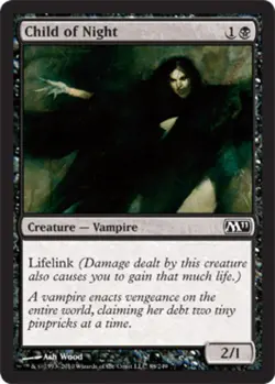 Child of Night - Magic 2011 (M11) #88/249 MTG Magic The Gathering - Image 1