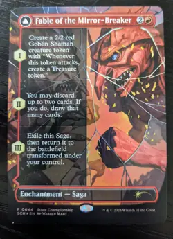 MTG Fable Of The Mirror Breaker Store Championship Promo Foil MTG Magic #P0044 - Image 1