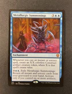 Metallurgic Summonings - Commander 2021 - MTG - MAGIC THE GATHERING - Image 1