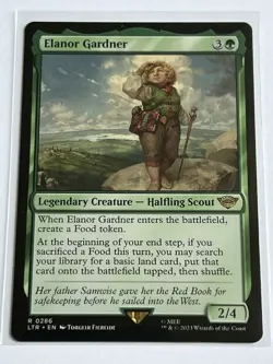 Elanor Gardner 286 MTG LOTR Middle Earth 2023 Mint - 9.0 + Non Foil Rare - Image 1