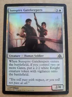 Sunspire Gatekeepers - Foil Dragon's Maze - MTG 009 - Image 1