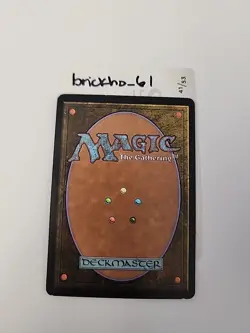 Signed Altered MTG Vexing Shusher Shadowmoor Promo (222) Cyril Van Der Haegen - Image 2