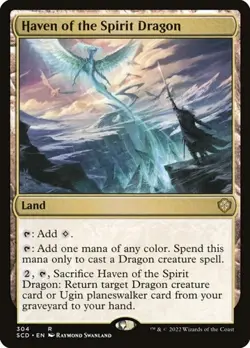 Haven of the Spirit Dragon SCD LP MTG - Image 1