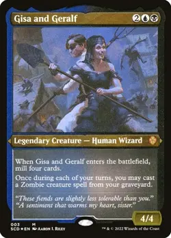 Gisa and Geralf - Foil Etched SCD LP MTG - Image 1