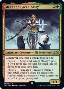 Meet and Greet "Sisay" - 172 / English / Near Mint MTG - Image 1