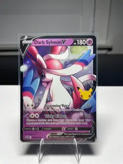 Dark Sylveon V SWSH134 Holographic Black Star Promo Pokemon TCG - Image 1
