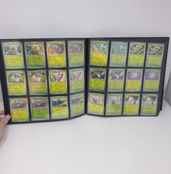 Pokemon Scarlet & Violet Base Set Master 198/198 + Reverse Holo + ex & Binder - Image 5