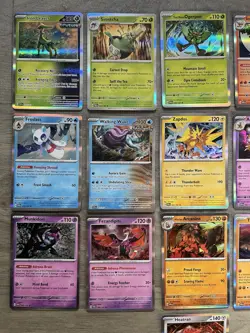 Pokemon TCG Twilight Masquerade - Complete Holo Rare Set - All 16 Cards Bundle - Image 2