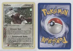 Aggron Holo German Pokemon EX Legend Maker #2 2006 15fy - Image 3