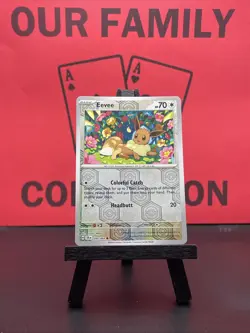 Eevee 050/064 Shrouded Fable Reverse Holo Common Pokemon TCG 2024 NM - Image 1