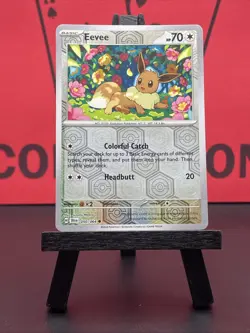 Eevee 050/064 Shrouded Fable Reverse Holo Common Pokemon TCG 2024 NM - Image 2