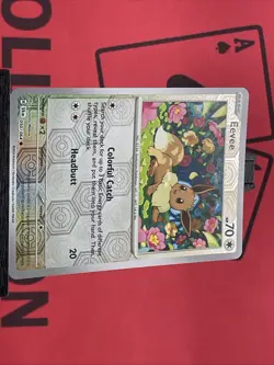 Eevee 050/064 Shrouded Fable Reverse Holo Common Pokemon TCG 2024 NM - Image 4