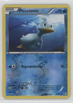 Ducklett German Reverse Foil Pokemon Black & White Boundaries Crossed #42 15fy - Image 1