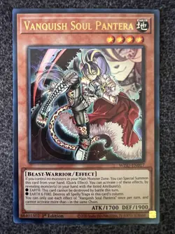 Yugioh Vanquish Soul Pantera WISU-EN017 Ultra Rare 1st Edition NM - Image 1