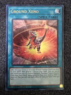 Yugioh Ground Xeno WISU-EN006 Ultra Rare 1st Edition NM - Image 1
