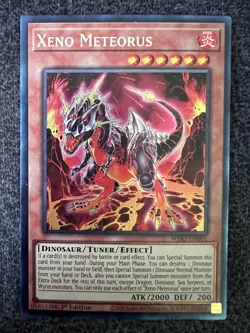Yugioh Xeno Meteorus WISU-EN001 Collector's Rare 1st Edition NM - Image 1