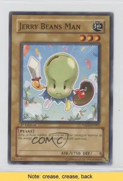 Jerry Beans Man 1st Ed. YuGiOh Syrus Truesdale Starter Deck #YSDS-EN007 READ 0c6 - Image 1