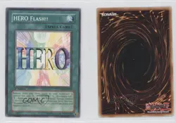 Hero Flash!! 1st Ed. YuGiOh Jaden Yuki 2 Duelist Pack #DP03-EN020 2007 0j6 - Image 3