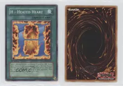 H - Heated Heart 1st Ed. YuGiOh Jaden Yuki 2 Duelist Pack #DP03-EN016 2007 03wo - Image 3