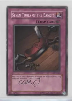 Seven Tools of the Bandit Unlimited YuGiOh Starter Deck Yugi Evolution 2004 15fy - Image 1