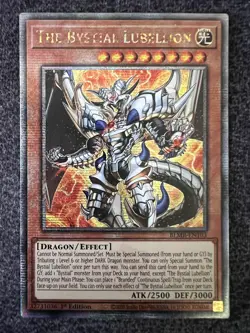 Yugioh The Bystial Lubellion BLMR-EN103 Quarter Century Secret Rare 1st Ed NM - Image 1