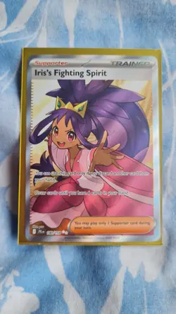 180/159 Iris's Fighting Spirit : Rare Ultra Card : Journey Together : Pokemon - Image 1