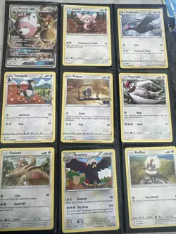 Pokemon 9 Card Normal Type Pack Featuring Bewear GX - Image 1