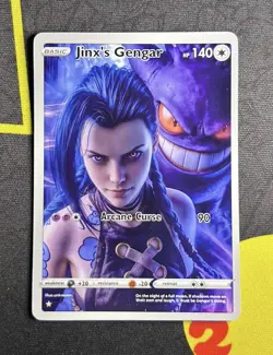 700 Followers Special Jinx’s Gengar - Pokemon Card Collectable Gift Custom - Image 1