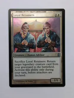 MTG Loyal Retainers (CM1) Commander's Arsenal Foil Uncommon 10/18 - Image 1