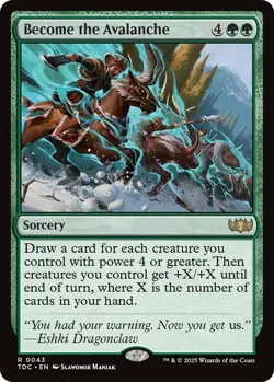Become the Avalanche - 43 / English / Near Mint MTG - Image 1
