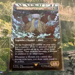 MTG Final Fantasy Jenova, Ancient Calamity Borderless Foil 0346 - Image 1