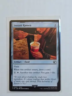 Instant Ramen - Final Fantasy - NM - MTG Magic - Common - Artifact - Image 1