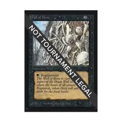 WOTC MtG International Ed. Wall of Bone (U) NM - Image 1