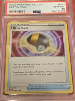 Ultra Ball (CLC) 030/034 Trading Card Game Classic Holo - Image 2