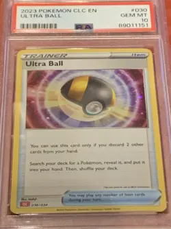 Ultra Ball (CLC) 030/034 Trading Card Game Classic Holo - Image 4