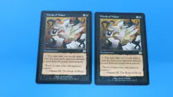 2x WORDS OF WASTE ENCHANTMENT ONSLAUGHT RARE MTG Magic Gathering NM / UNPLAYED - Image 1