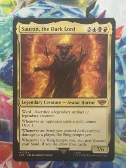 Sauron, the Dark Lord Universes Beyond: the Lord of the Rings MTG MINT - Image 1