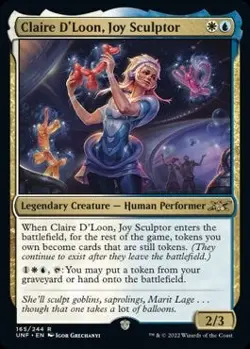 Claire D'Loon, Joy Sculptor - 165 / English / Near Mint MTG - Image 1