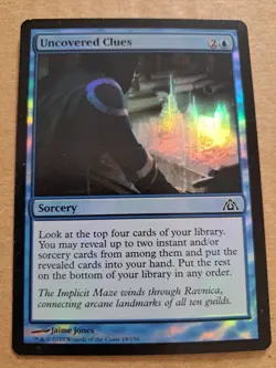 Foil Uncovered Clues Dragon's Maze - MTG 019 - Image 1
