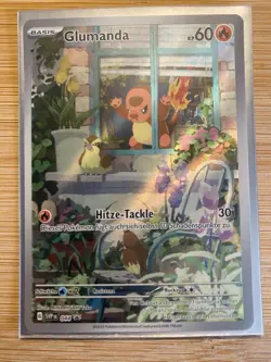Pokemon Glumanda Art Rare | German SVP DE 044 Black Star Promo | NM - Image 1