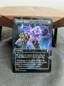 Arcane Signet BORDERLESS MTG The Lost Caverns of Ixalan 0104 NM - Image 1