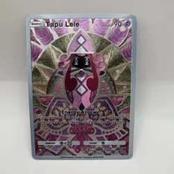 Tapu Lele Pokemon TCG Pocket Illustration Rare Immersive Textured Holo Custom - Image 1