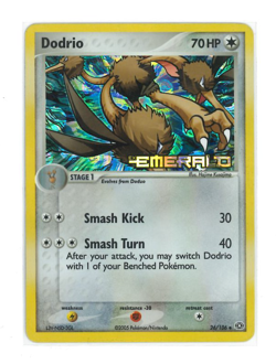 Dodrio 26/106 | EX Emerald | Stamped Reverse Holo | English Pokemon | MP - Image 3