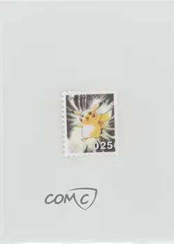 Pikachu Pokemon Shogakukan Stamps Pokemon Gum Mini Sheets #025 2000 0cp0 - Image 1