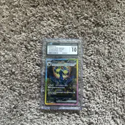 Pokemon Umbreon EX SAR 217/187 Terastal Festival Japanese CGC 10 Gem Mint - Image 1