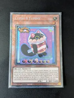Yugioh Cupsy Yummy JUSH-EN016 Starlight Rare - Image 1
